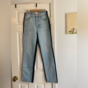 Revice denim ex boyfriend jeans in Harlow wash two toned size 25 never worn